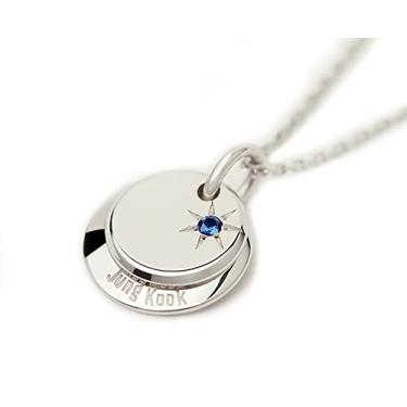 Imagem de BTS | STONEHENgE Colar oficial do exército Moment of Light Jewelry, Zircônia cúbica, Zircônia cúbica