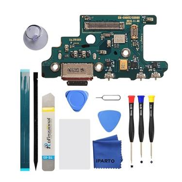 Imagem de iParto Kit de substituição de porta de carregamento para Samsung Galaxy S20+ 5G SM-G986U SM-G986U1 USB Flex Dock Connector Charging Flex Substituição com ferramentas