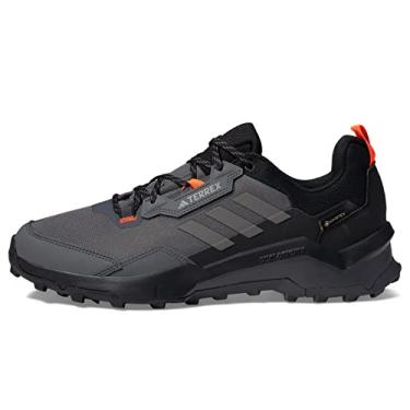 Imagem de adidas Tênis de caminhada masculino Terrex Ax4 Gore-tex, Cinza/cinza/vermelho solar, 42