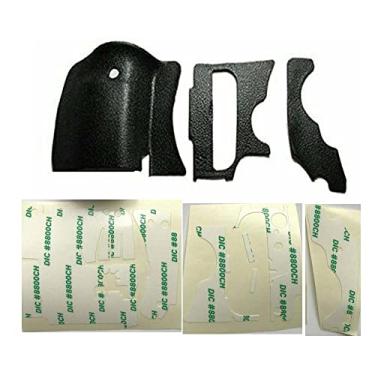 Imagem de Peça de reparo de borracha com aderência direita com fita para câmera digital Canon EOS 60D peças de reposição de reparo de carcaça de borracha