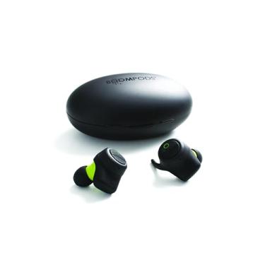 Imagem de Waillynice BoomPods Boombuds True Wireless Earbuds – Melhores fones de ouvido esportivos, Bluetooth, capa de carregamento magnético, resistente à água/suor IPX 4, conexão instantânea TWS. (Preto)