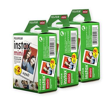 Imagem de Fujifilm Instax Mini Film, pacote múltiplo branco (60 exposições)