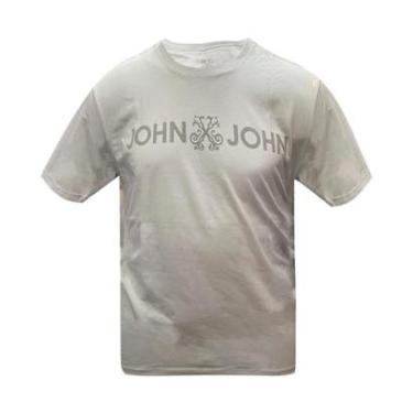 Imagem de Camiseta Masculina John John Cinza Claro-Masculino