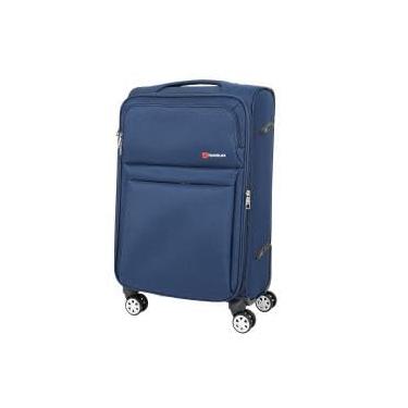 Imagem de Mala De Viagem Média 23kg 4 Rodas Travelux Geneva II M (Azul)