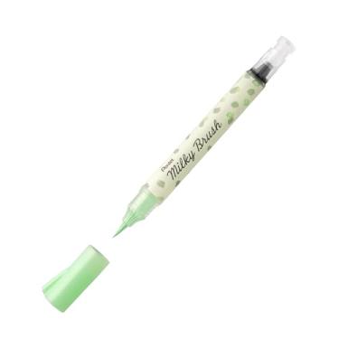 Imagem de Pentel Caneta Pincel Milky Brush Pastel Verde XGFH-PKX