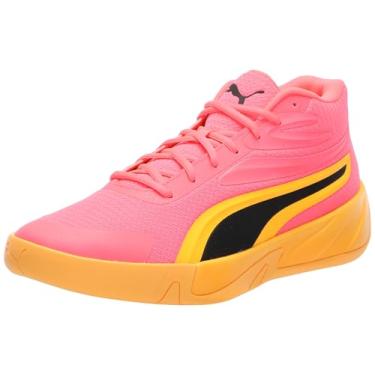 Imagem de Puma Tênis de basquete masculino Court Pro, Sunset Glow-sun Stream, 43