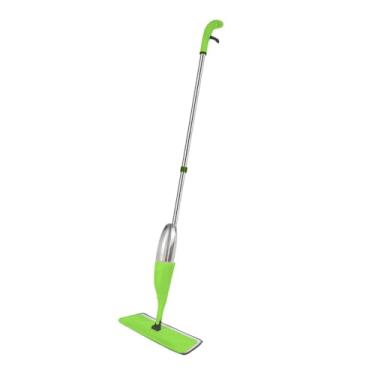 Imagem de Mop Spray Rodo Esfregão Giratório Com Reservatório De Agua Limpa E Seca