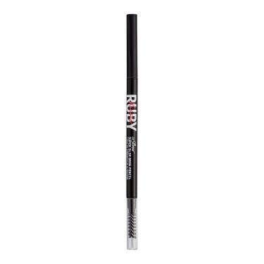 Imagem de Lápis De Sobrancelha Ruby Kisses - Go Brow Ultrafino Black Brown