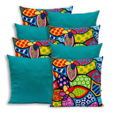 Imagem de Kit 8 Capas de Almofada 40x40cm Gorgurinho - RAFALORO, ROMERO TIFFANY