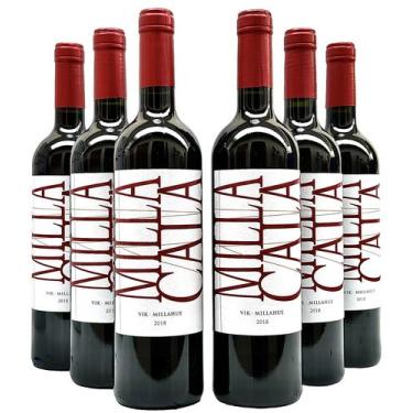 Imagem de Vinho Milla Cala Autêntico  Kit Com 6 Garrafas  Oferta - Viña Vik