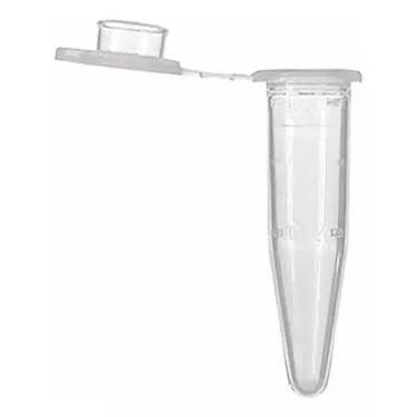 Imagem de Microtubo Para Pcr 200ul 0,2ml Tampa Reta Estéril P- 1000 unidades - N
