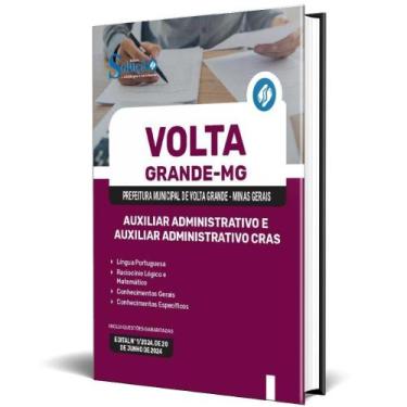 Imagem de Apostila Prefeitura Volta Grande Mg 2024 Auxiliar - Editora Solucao
