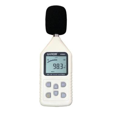 Imagem de Decibelímetro Digital Com Ponderações A E C - Akrom Kr863