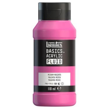 Imagem de Tinta Acrilica Basics Fluid 118ml Liquitex Escolha a Cor, 392 MEDIUM M