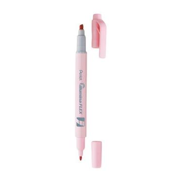 Imagem de Marca Texto Illumina Flex Ponta Dupla Pentel Escolha a Cor, ROSA PASTE