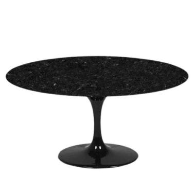 Imagem de Mesa de Jantar Tulipa Saarinen Redonda 160 cm Granito São Gabriel - Li
