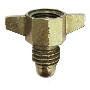 Imagem de Adaptador Gas Botijao P13 Rosca Fina P2 X Rosca Grossa P13 - Max Chama