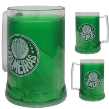 Imagem de Caneca De Gel Palmeiras Futebol Clube Mantém Sua Cerveja Gelada Presen