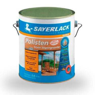 Imagem de Stain Impregnante Premium Polisten Transparente Sayerlack 3,6 L