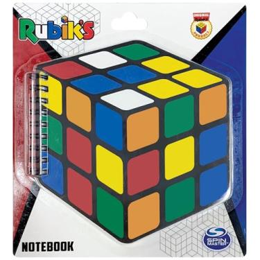 Imagem de iscream Rubik's Cube Die-Cut Lined Page 6.5" Officially Licensed Notebook
