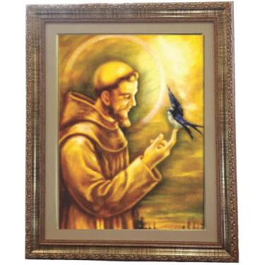 Imagem de Quadro de São Francisco De Assis, Mod.05, 53x43cm. Angelus