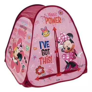 Imagem de Barraca Infantil Portátil Minnie Mouse Disney ZippyToys Rosa - Zippy T