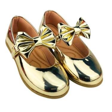 Imagem de Sapatilha Infantil Menina Boneca Verniz Confortavel SPT-505 - Drinity,