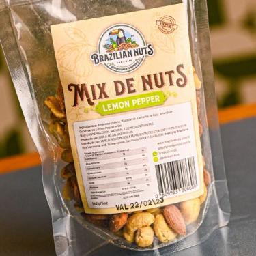 Imagem de Mixed Nuts com Lemon Pepper 142g - Brazlian Nuts