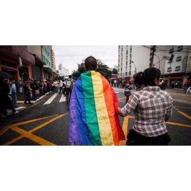 Imagem de Bandeira Lgbt Orgulho Gay 1,50x0,90mt - Envio Imediato - WCAN
