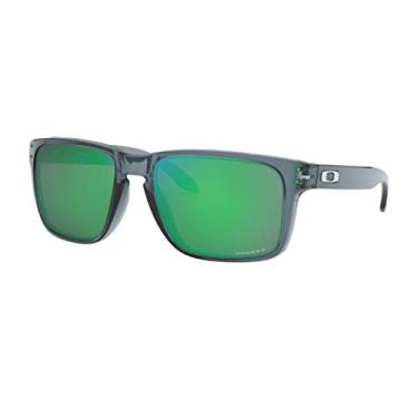 Imagem de Oakley Óculos de sol Holbrook XL preto cristal com lente jade Prizm + adesivo, Cristal preto, One Size