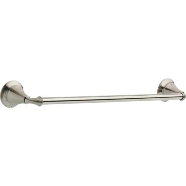 Imagem de DELTA FAUCET 79418-SS Linden 45,7 cm Suporte de parede barra de toalha acessório de hardware de banho em aço inoxidável