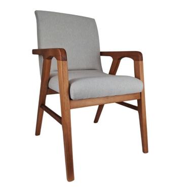 Imagem de Cadeira Gramado Com Braço - Bege