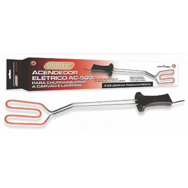 Imagem de Acendedor Eletrico De Churrasqueira A Carvão E Lareiras 64cm Cotherm, 