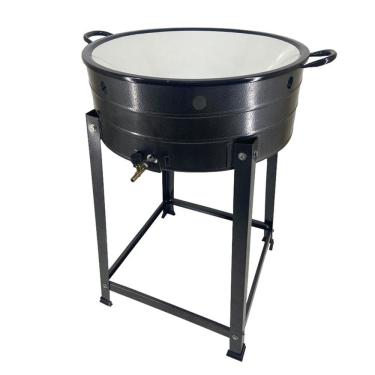 Imagem de Fritador à Gás com Tacho 20 Polegadas 14L Fortmix