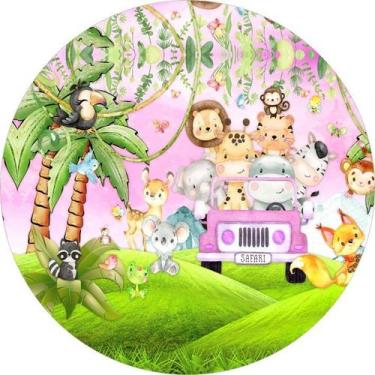 Imagem de Painel Festa C/ Elástico 1,50m Safari - Fadrix