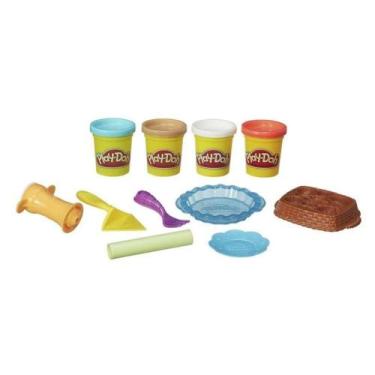 Imagem de Conjunto Playdoh Tortas Divertidas B3398 - Hasbro, Colorido, Tortas Di