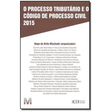 Imagem de Livro - O processo tributário e o código de processo civil - 1 ed./201