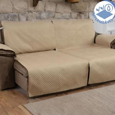 Imagem de Capa Impermeável Protetora Para Sofá-cama Retrátil e Reclinável 1,80 M