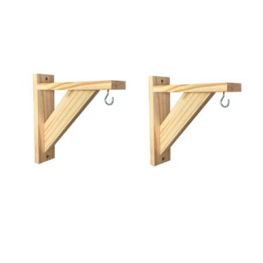 Imagem de kit mão francesa de madeira 2 unidades - Chicama