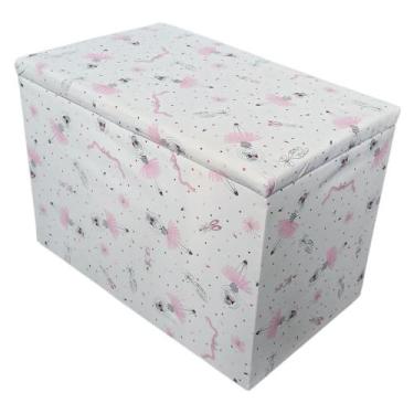 Imagem de Puff Bau Organizador Porta Objetos Bailarinas - lsnmix