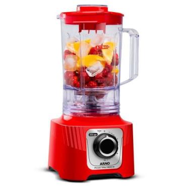 Imagem de Liquidificador Arno Power Max LN63 1400W Jarra 3,1l Vermelho 220v, 220