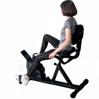 Imagem de Bicicleta Ergometrica Horizontal Magnetica Com Monitor para ver Calori