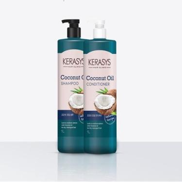 Imagem de Kerasys Kit Duo Coconut Profissional Shampoo + Condicionador 1litro