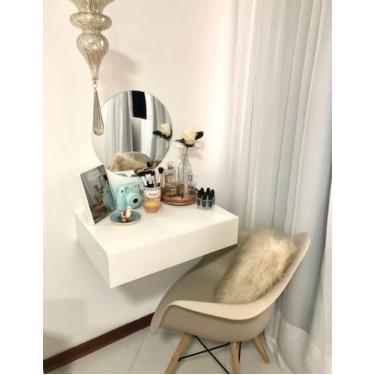 Imagem de Penteadeira suspensa, gaveta 60cm em MDF - kaza das prateleiras