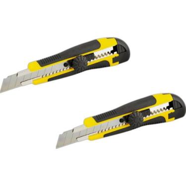 Imagem de Kit Estilete Largo ES218 18mm - VONDER, 2 peças