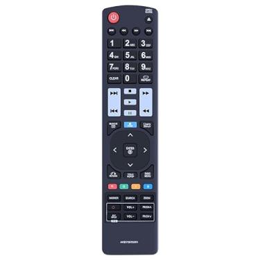Imagem de ZWP AKB72975301 Controle remoto de substituição para leitor de DVD LG BD550 BD560 BD560C BD565 BD570 BD572 BD590 BD590C BD592 BX580 BX582 BX585 BD350 BD350V BD377 0 BD56 1 BD561N BD572N BD580 BD592N