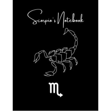 Imagem de Scorpio's Notebook: Notebook journal 100 wide ruled pages for office and writing