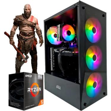 Imagem de PC GAMER RYZEN 5 4500, 16GB DDR4, SSD NVME 500GB, RX 580 8GB