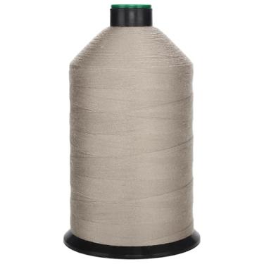 Imagem de HILOHILO Rosca Corespun de poliéster extra forte Tkt30 Tex80 J20, 5700 m, fio jeans adequado para jeans e roupas de trabalho (Cáqui)