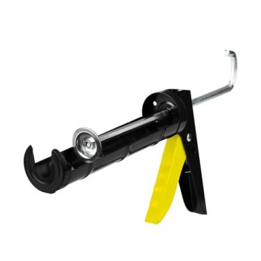 Imagem de Bates- Pistola de calafetagem, proporção de impulso 10: 1, laranja, pistola de calafetagem, pistola de calafetagem sem gotejamento, pistolas de calafetagem manual, pistola de silicone, ferramenta de